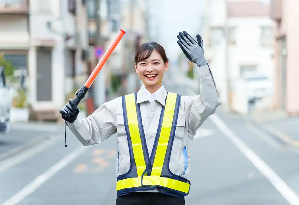 イブロスター 警備 サービス内容 　交通誘導警備