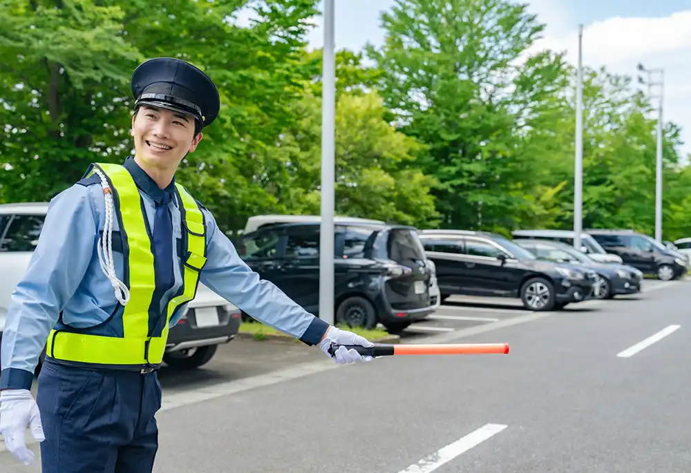 イブロスター 警備 サービス内容 交通規制に伴う交通誘導